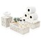 Sorbus Paper Rope Bathroom Baskets & Tissue Holder 3 Piece Set
